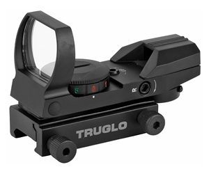 TRUGLO RED DOT OPEN 4 RETICLE BLACK