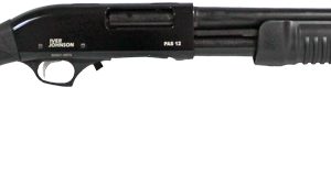 IVER JOHNSON PUMP 12GA 3" 18" - MUZZLE BRAKE BLUED SYNTHETIC